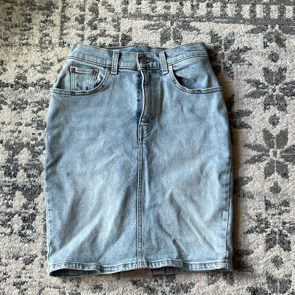 Jean skirt